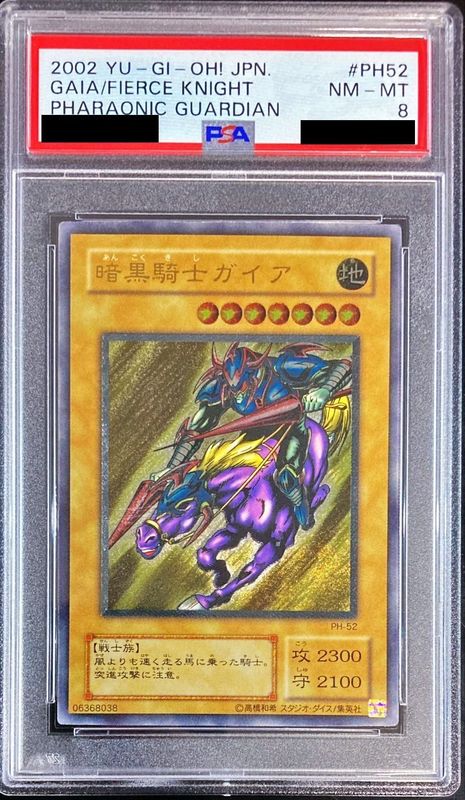 暗黒騎士ガイア　レリーフ　PSA8