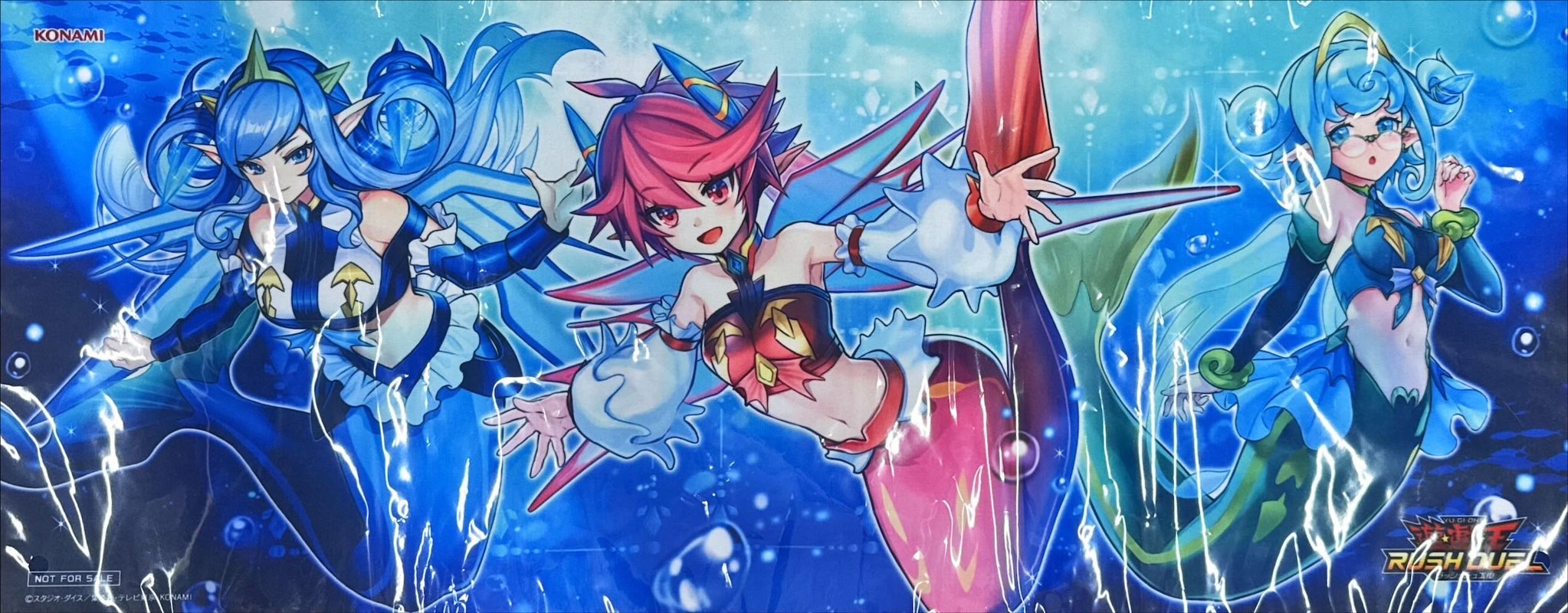 遊戯王　ラッシュ　エリアナンバーワン　アビスカイト　プレイマット プレイマット『アビスカイト』【-】{-}《プレイマット》