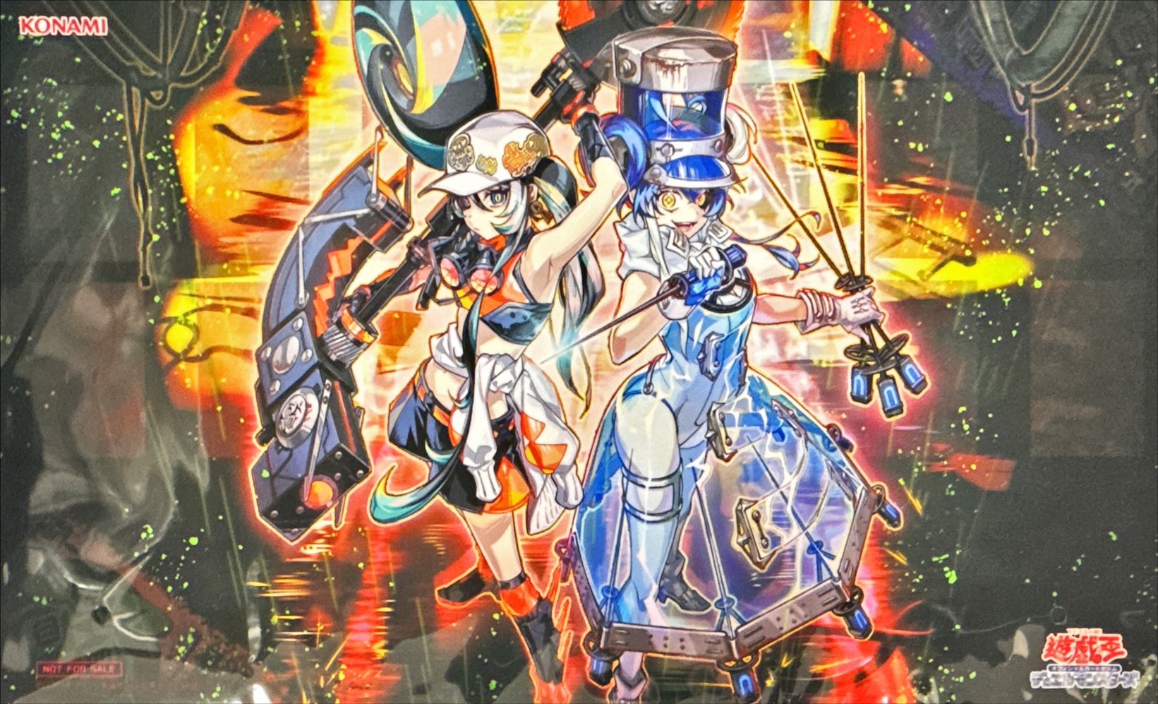 プレイマット『キラーチューンB2B(左下日本語/遊戯王の日