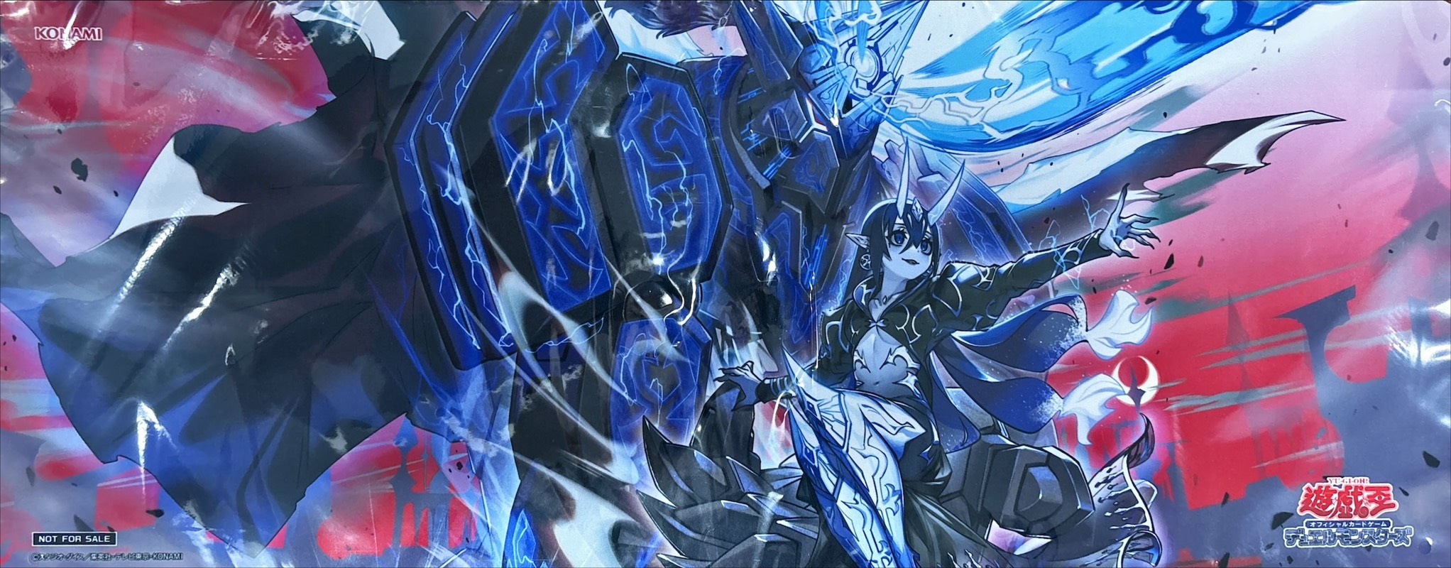 プレイマット『霆王の閃光』【-】{-}《プレイマット》