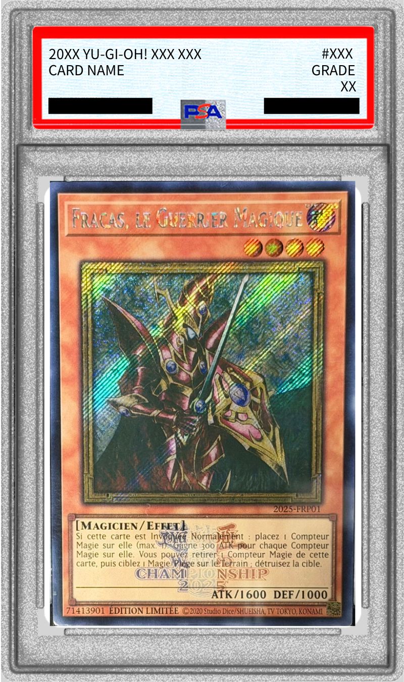遊戯王　WCS セレブレーションイベント　魔導戦士ブレイカー　聖なるバリア PSA10鑑定済〕世界大会2025記念プロモセット(魔導戦士ブレイカー