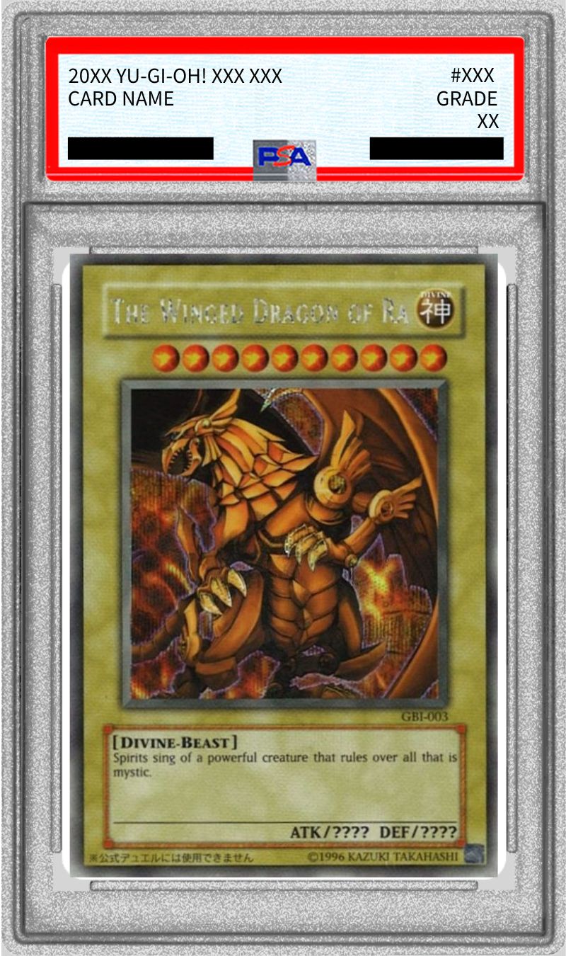 PSA10鑑定済〕ラーの翼神竜(英語表記)【シークレット】{GBI-003