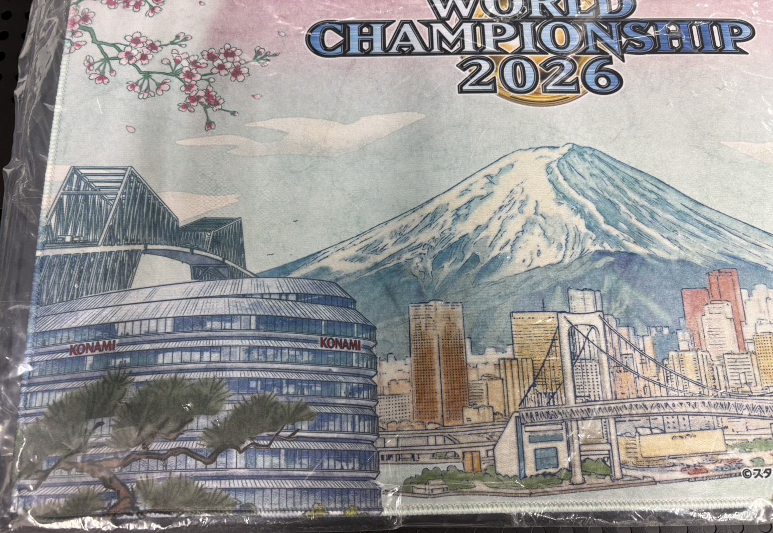プレイマット『青眼の究極竜(浮世絵/大判/WCS2026)』【-】{-}《プレイ