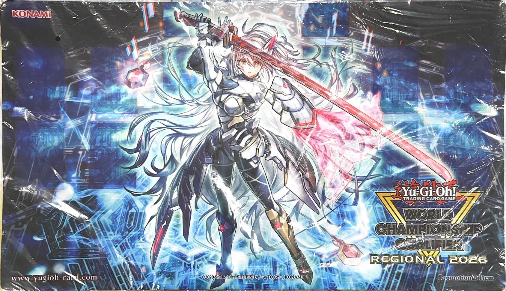 遊戯王OCG 閃刀姫ゼロ WCQプレイマット プリズマティックシークレットレア プレイマット『閃刀姫ゼロ(WCQ2026)』【-】{-}《プレイマット》