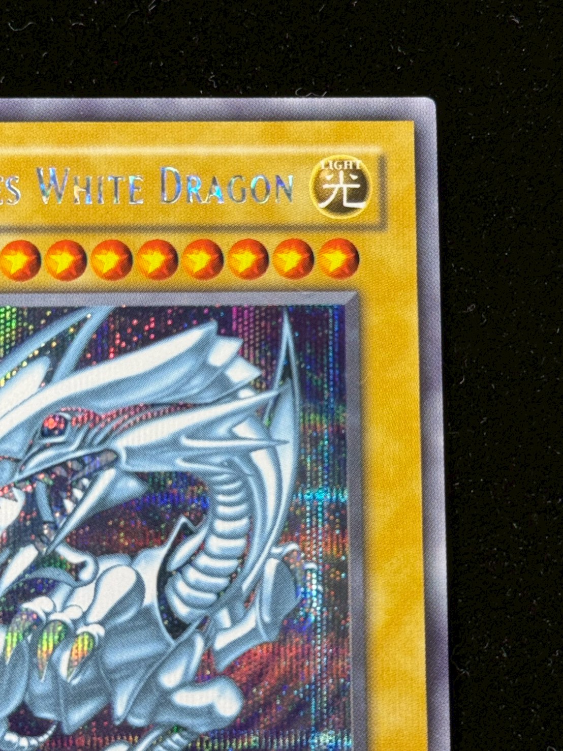 状態B〕BlueeyesWhiteDragon【シークレット】{DDS-001}《モンスター》